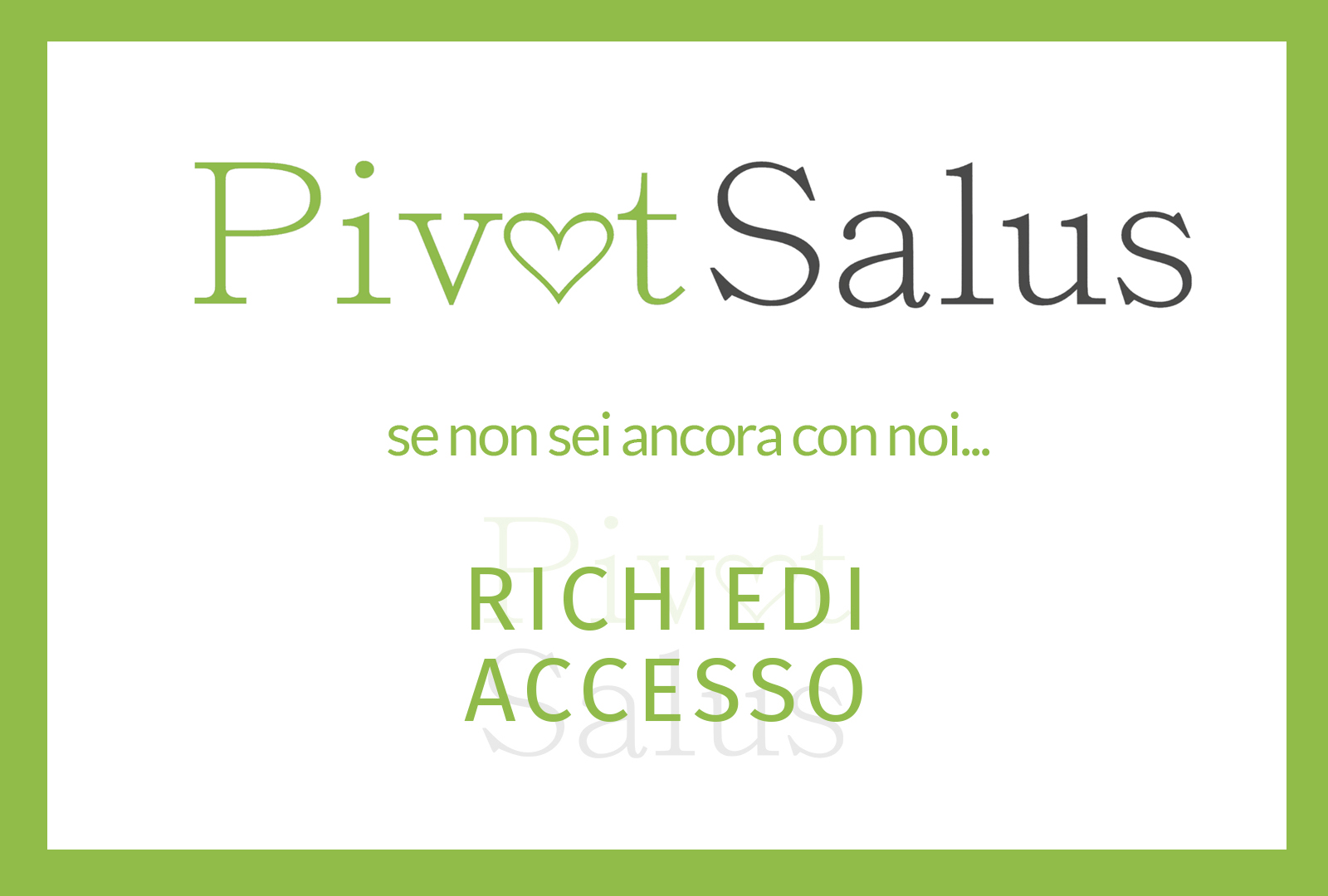 Richiedi accesso